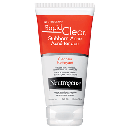 Neutrogena Rapid Clear Stubborn Acne Cleanser (125ml)