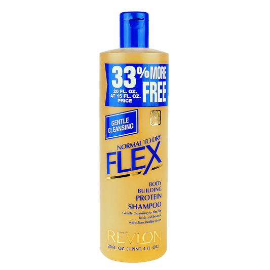 Revlon Flex Normal to Dry Body Building Protein Shampoo (592ml) 20oz
