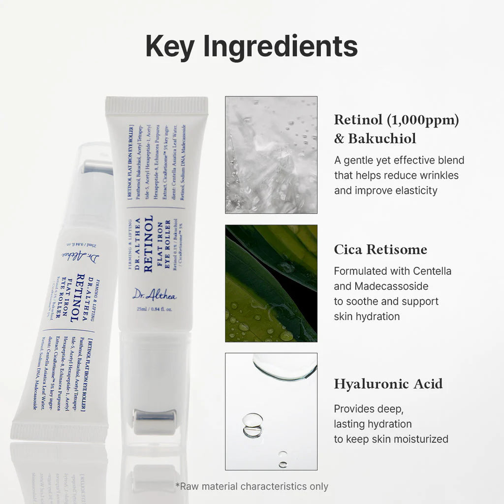 Dr.Althea Retinol Flat Iron Eye Roller (25ml)