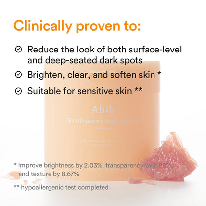 Abib Glutathiosome Dark Spot Pad (60 Pads/220ml)