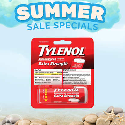 Tylenol Caplets Extra Strength (10ct)