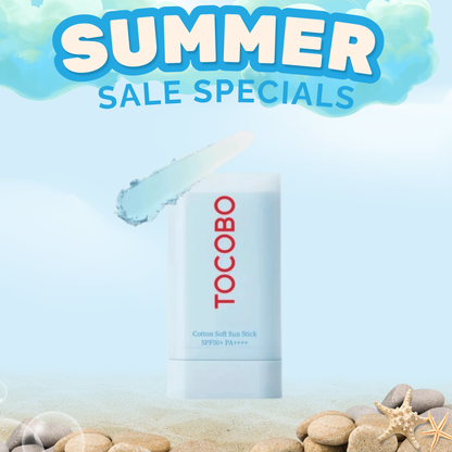 TOCOBO Cotton Soft Sun Stick SPF50+ PA++++ (19g)