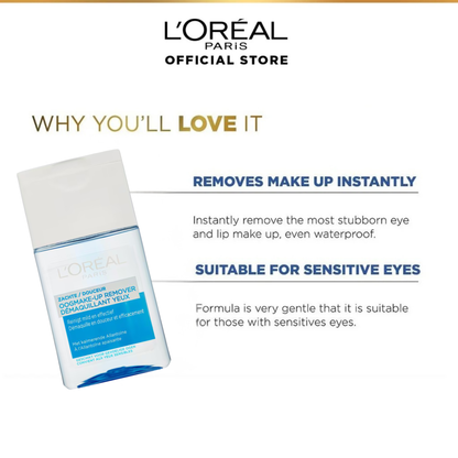 L'Oreal Paris Eye Cleansing Lotion Make Up Remover (125ml)