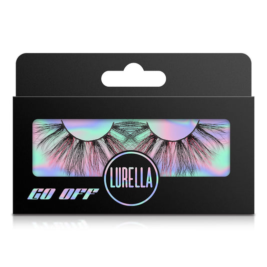 Lurella Cosmetics 3D MINK EYELASHES-GO OFF