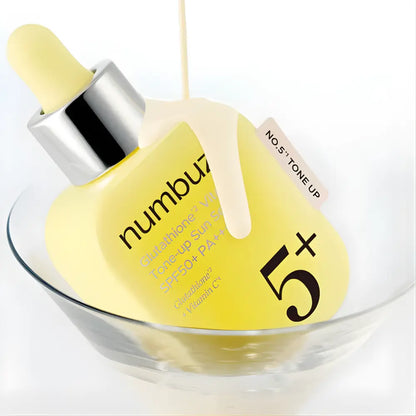 Numbuzin No.5+ Glutathione Vitamin Tone-up Sun Serum (30ml)