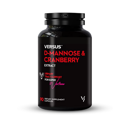 VERSUS D-Mannose & Cranberry 90 Capsules available at skinstash.pk